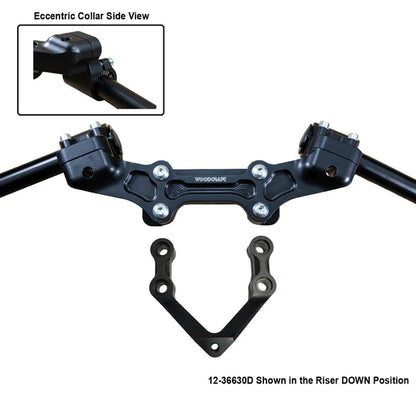 Woodcraft Adapter Plate Ducati Monster 1200 R 2016-2019