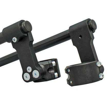 Woodcraft Clip-on Riser with Standard Black Bars BMW R Nine T