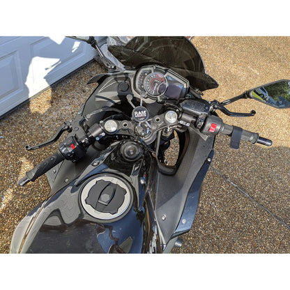 Woodcraft 75MM Rise Side Mount Eccentri Clipons Kawasaki Ninja 650 201 Woodcraft 75MM Rise Side Mount Eccentri Clipons Kawasaki Ninja 650 201