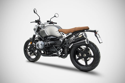 ZARD "Thunderbolt" Slip-On Bmw R Nine T Scrambler Exhaust 2021-2023