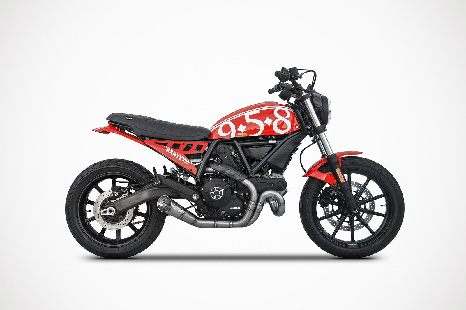 ZARD Aluminium Side Panels Ducati Scrambler 800 & Sixty2 2015-2019 - Adventure Parts