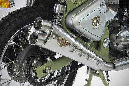 ZARD Exhaust Slip-On Royal Enfield Bullet 500 Trials 2019-2020 - Adventure Parts