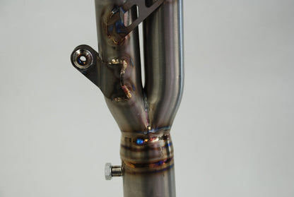 Graves Motorsports Titanium Cat Eliminator Pipe LINK Yamaha R1 2009-2014