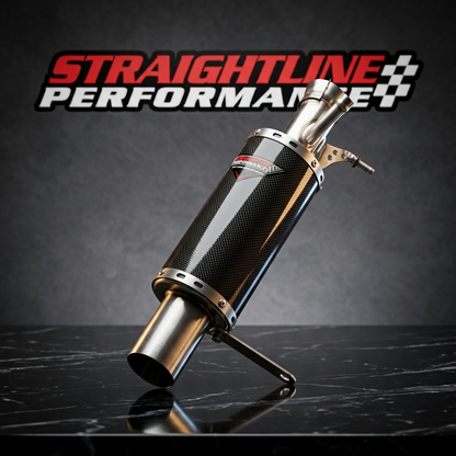 Straightline Performance Carbon Fiber Muffler Yamaha Mountain Max 2021-2026