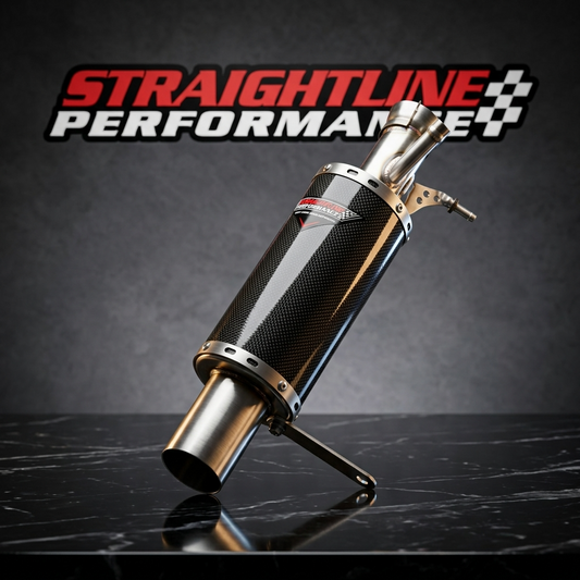 Straightline Performance Carbon Fiber Muffler Yamaha Mountain Max 2021-2026