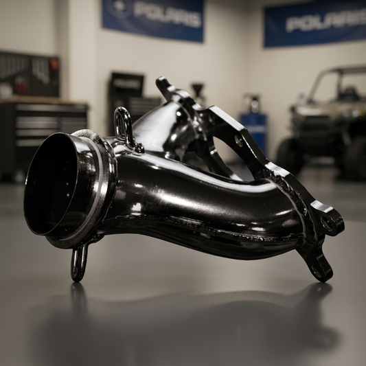 Straightline Performance Y-Pipe High Temp Black Polaris 800 2010-2018