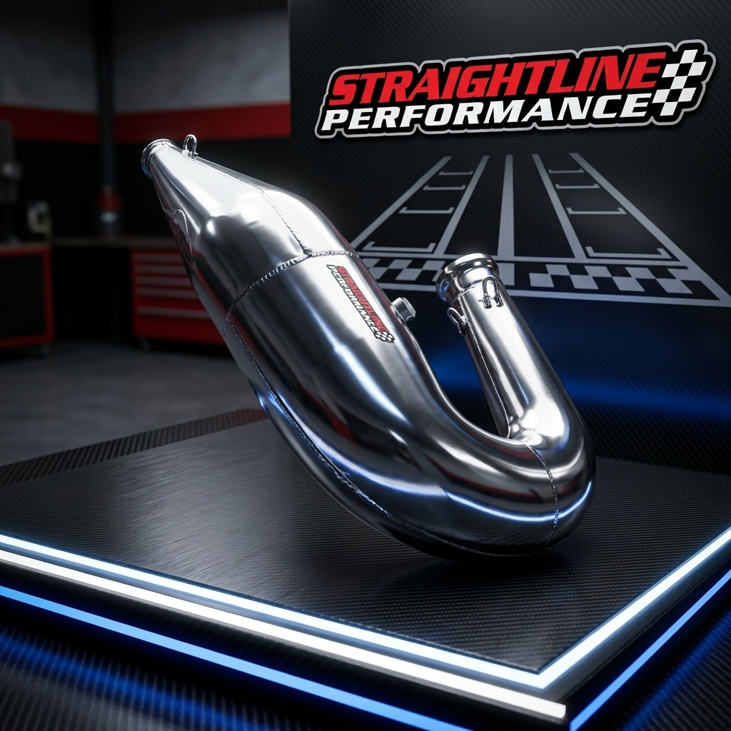 Straightline Performance Single Pipe (Ceramic Coated) Polaris 800 HO AXYS 2015-2017
