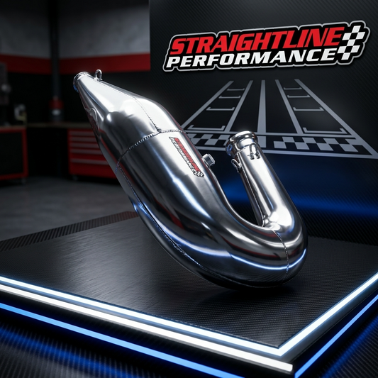 Straightline Performance Single Pipe (Ceramic Coated) Polaris 800 HO AXYS 2015-2017