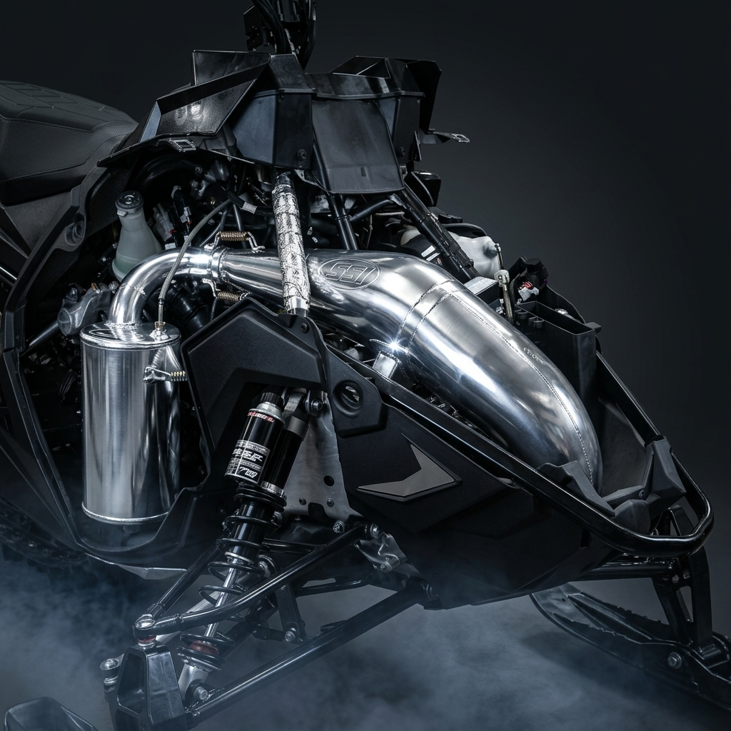 Straightline Performance Trail Lite Lightweight Muffler Polaris Matryx 650 Patriot 2021-2027