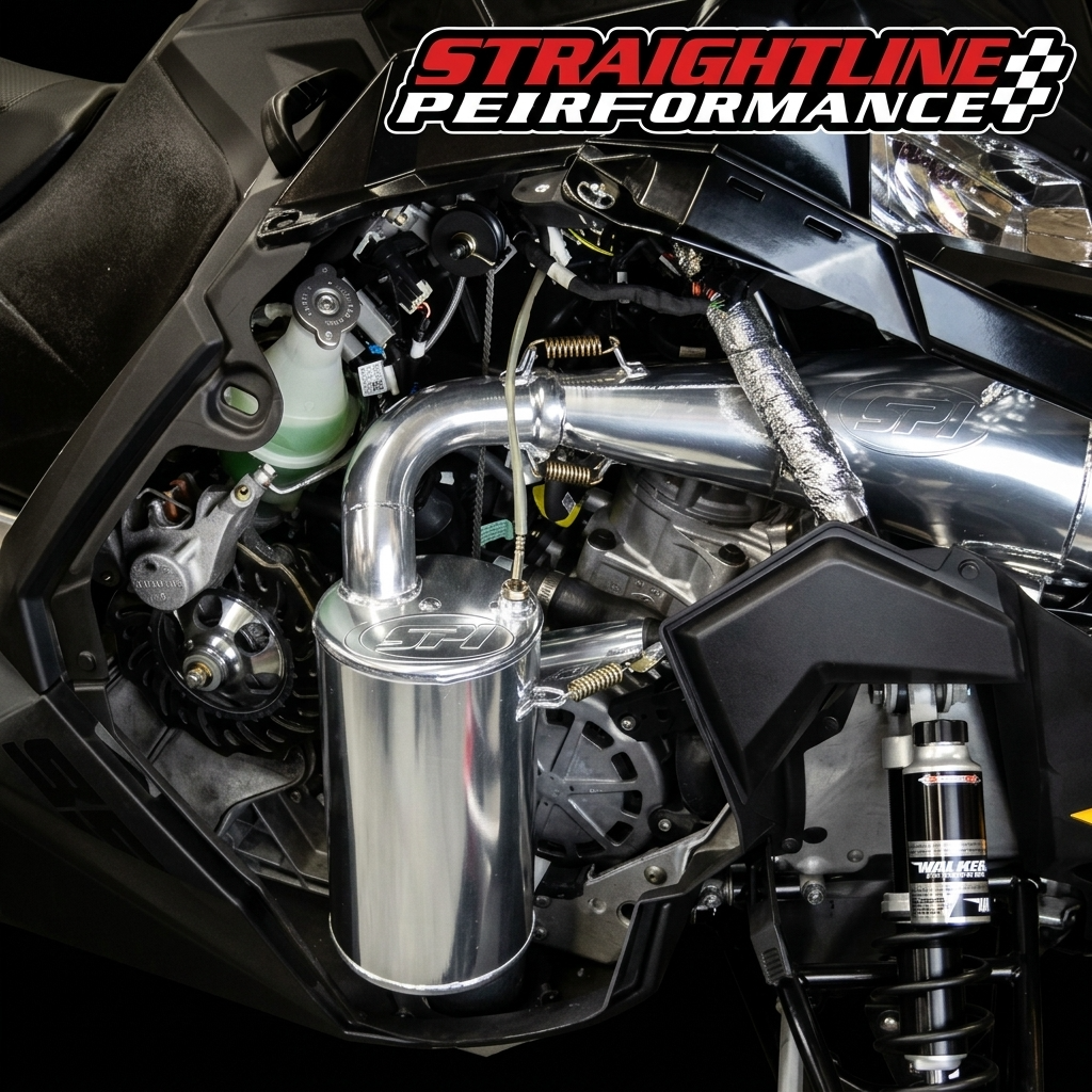 Straightline Performance Lightweight Muffler POLARIS	850 INDY AXYS 2019-2022