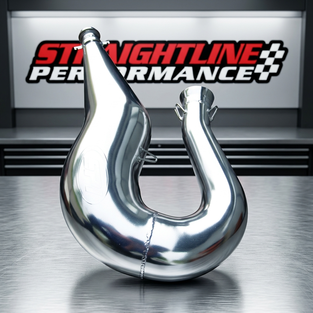 Straightline Performance Single Pipe Ceramic Coated Ski-Doo 800 H.O. 2003-2007