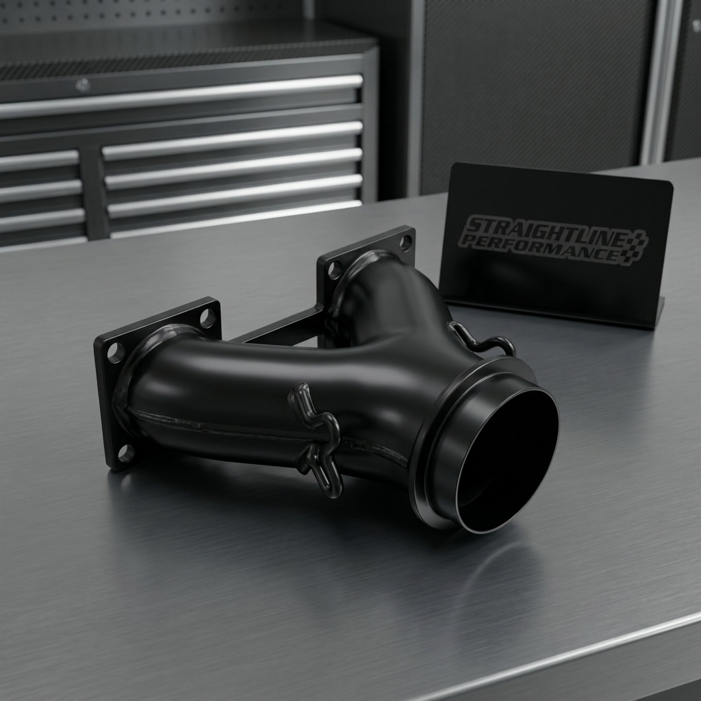Straightline Performance Y-Pipe / Manifold (High Temp Black) Ski-Doo 800R 2007-2009