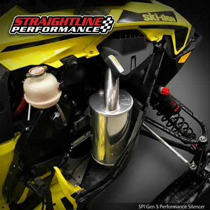 Straightline Performance Lightweight Muffler Ceramic Coated Ski-doo Rev Gen 4/Lynx Radien 600R E-tec 2019-2027