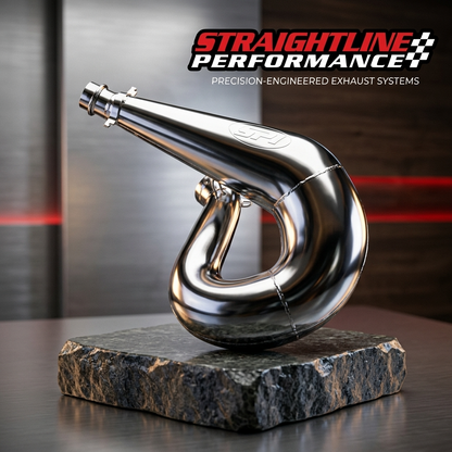 Straightline Performance Single Pipe (Ceramic Coated) Ski-Doo REV Gen 4/5 600 EFI 2021-2027