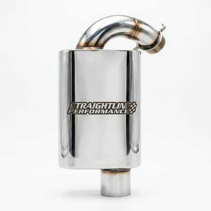 Straightline Performance Turbo lightweight Muffler Stainless Steel Ski-doo Rev Gen 4 & 5/Lynx Radien-X 900 2019-2027