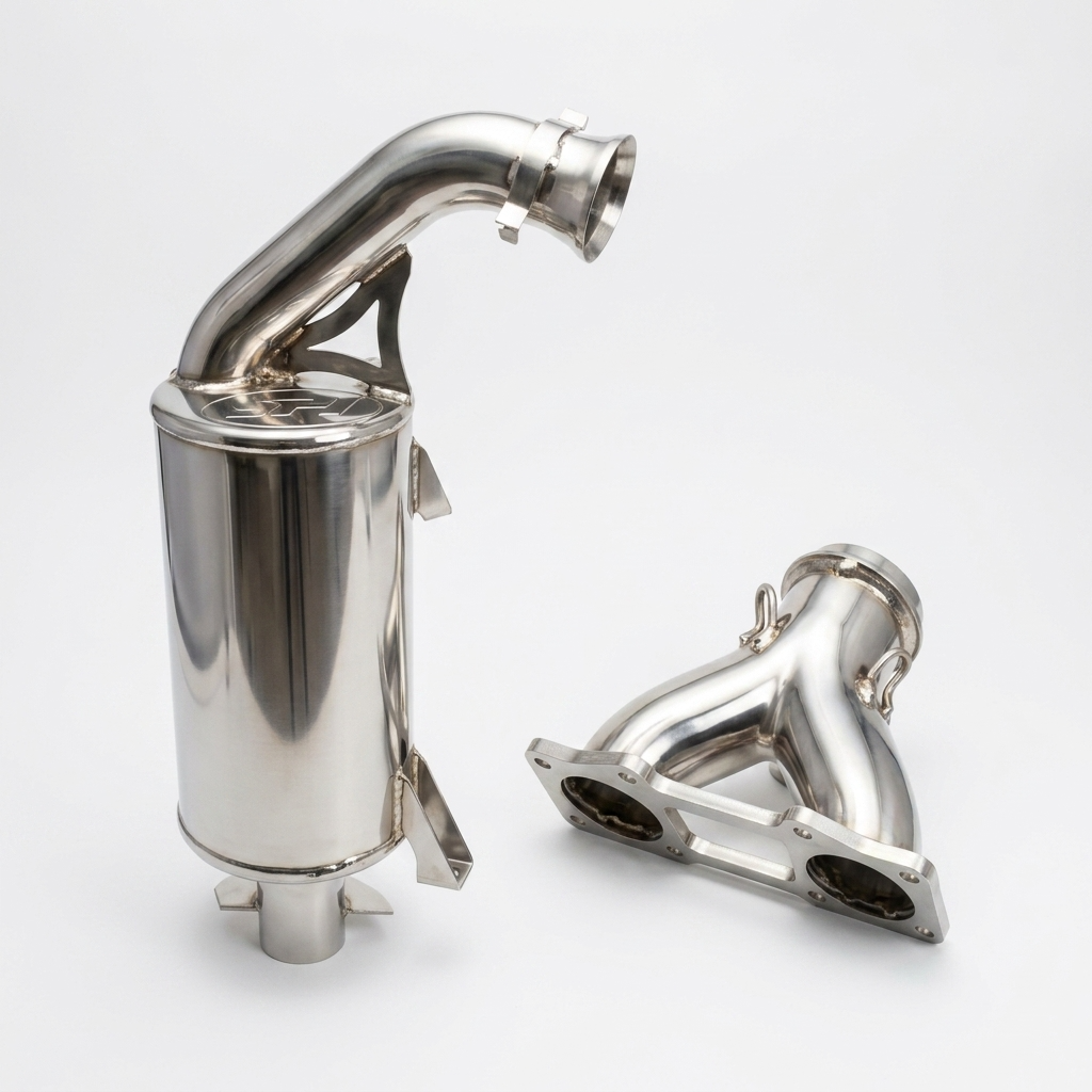 Straightline Performance High Exhaust Combo Ceramic Coated Skidoo 850 Rev Gen 4 Lynx Radien 2017-2027
