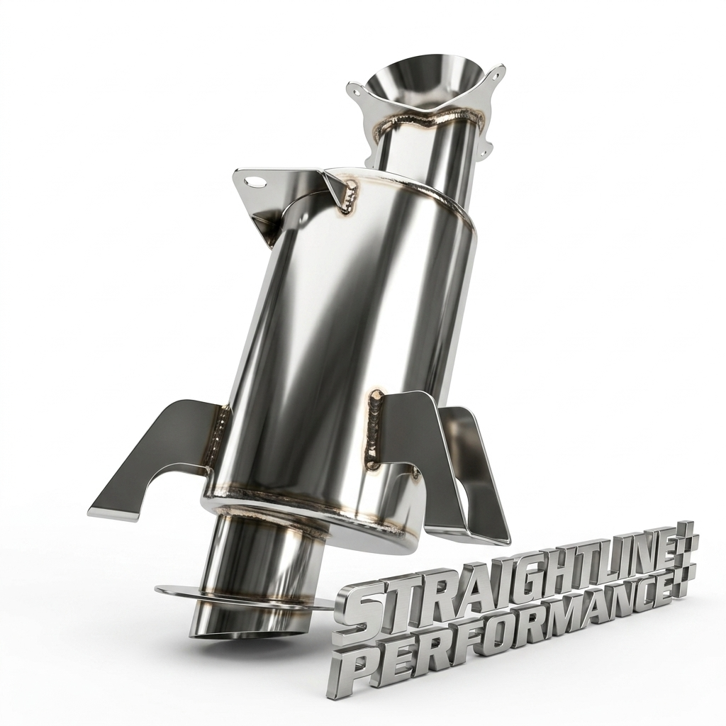 Straightline Performance Lightweight Muffler Stainless Steel Ski-Doo 850 Turbo 2023-2027
