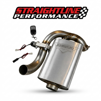 Straightline Performance Stainless Steel Electronic Controlled Muffler Ski-Doo Gen 4/Lynx 900 Ace/900R/Turbo 2019-2027