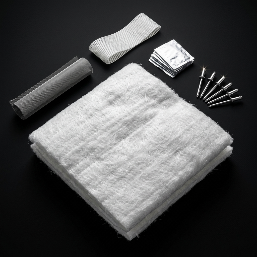 Straightline Performance Carbon Fiber Muffler Rebuild Kit