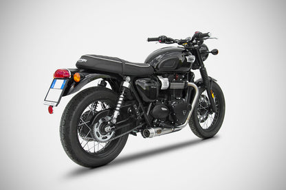 ZARD Exhaust Racing Full Kit Triumph Bonneville T120 2021-2023
