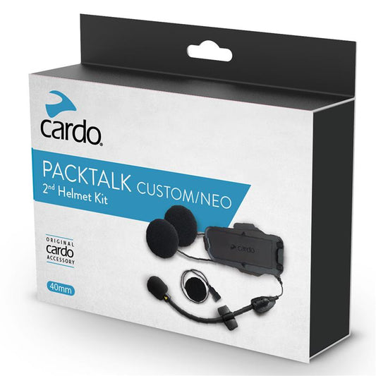 Cardo Packtalk Custom/NEO 2nd Helmet Kit