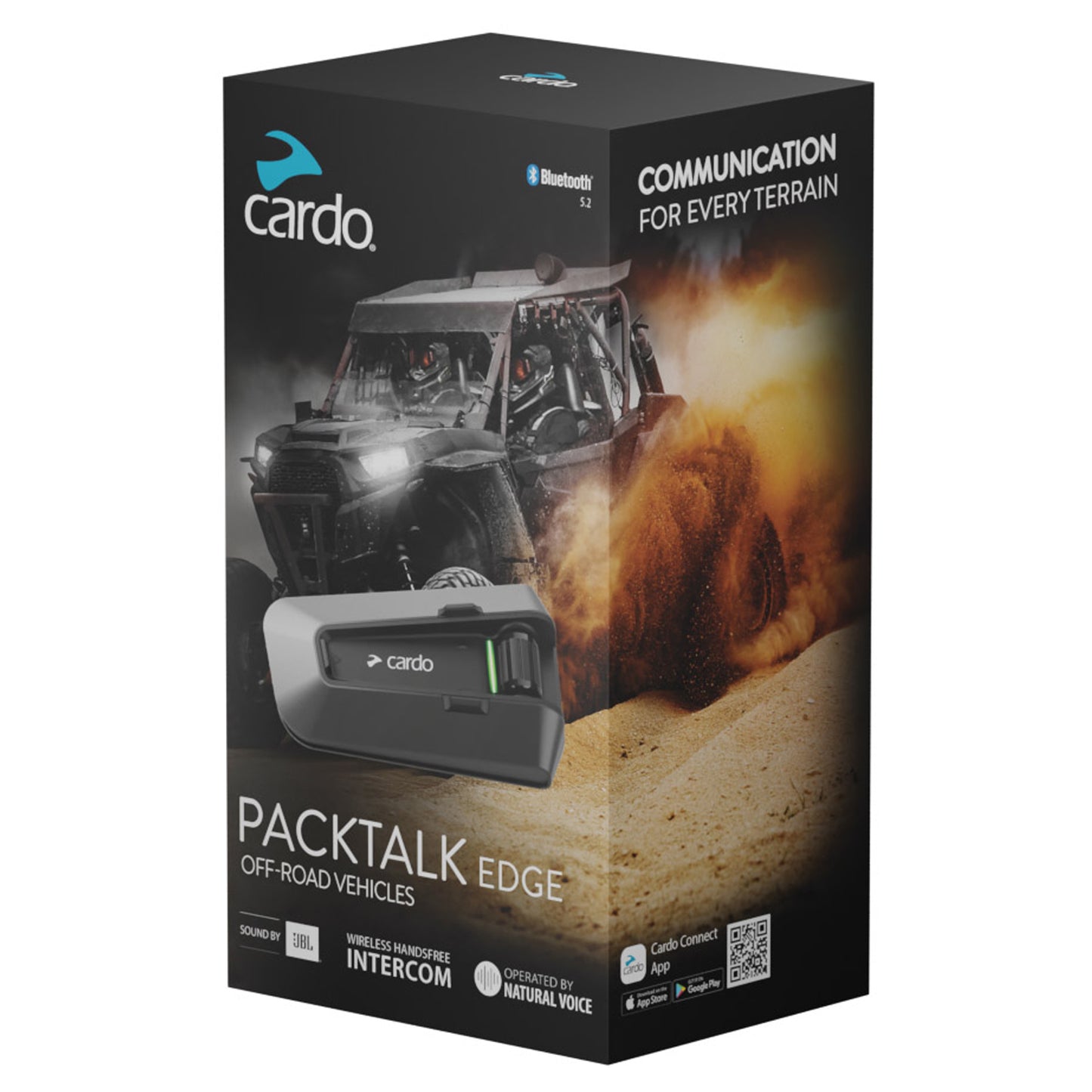 Cardo Packtalk Edge ORV Bluetooth Communication System