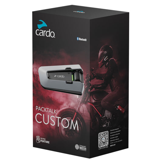Cardo Packtalk Custom Bluetooth Communication System