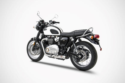 ZARD Exhaust Racing Full Kit Triumph Bonneville T120 2021-2023