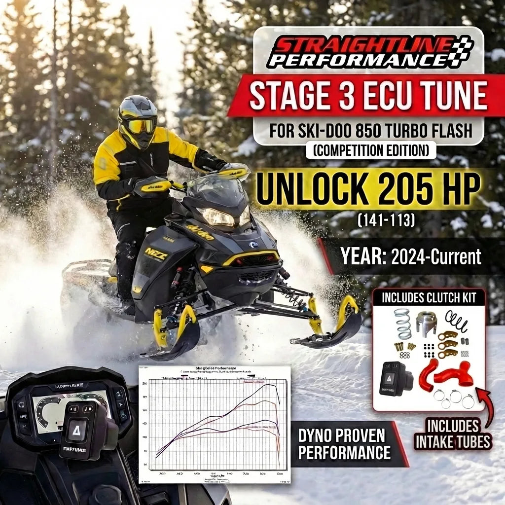 Performance Technology Stage 3 / 205hp Includes Clutch Kit Skidoo 850 Turbo 2024-2026