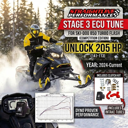 Performance Technology Stage 3 / 205hp Includes Clutch Kit Skidoo 850 Turbo 2024-2026