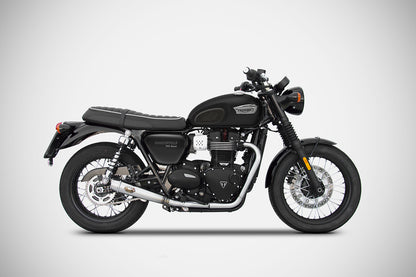 ZARD Rear Exhaust Conversion Kit For Racing Full Kit Triumph Bonneville T100 2021-2023 - Adventure Parts