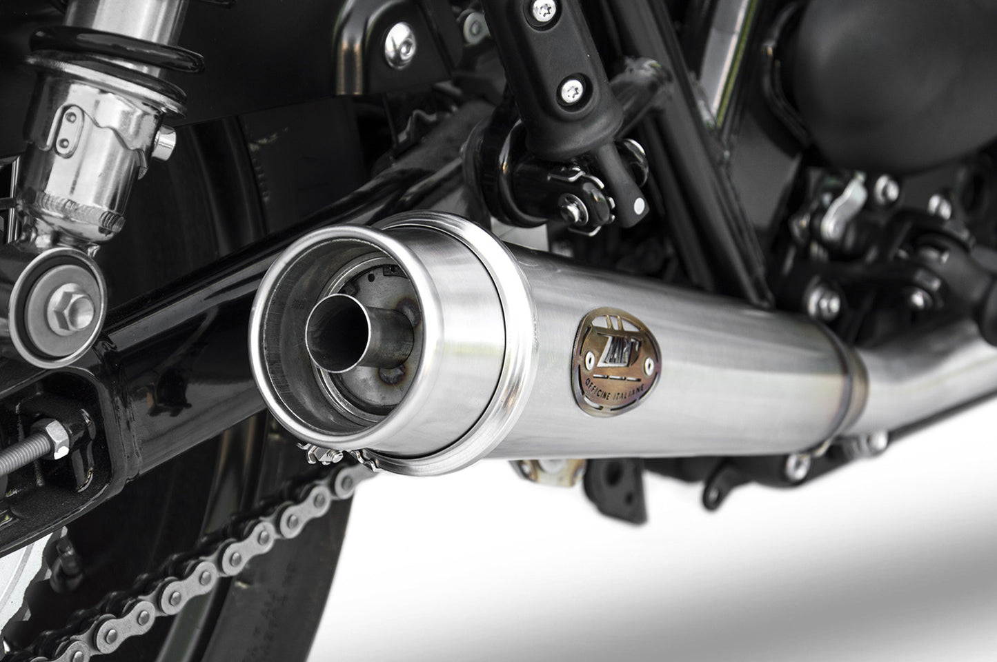 ZARD Rear Exhaust Conversion Kit For Racing Full Kit Triumph Bonneville T100 2021-2023 - Adventure Parts