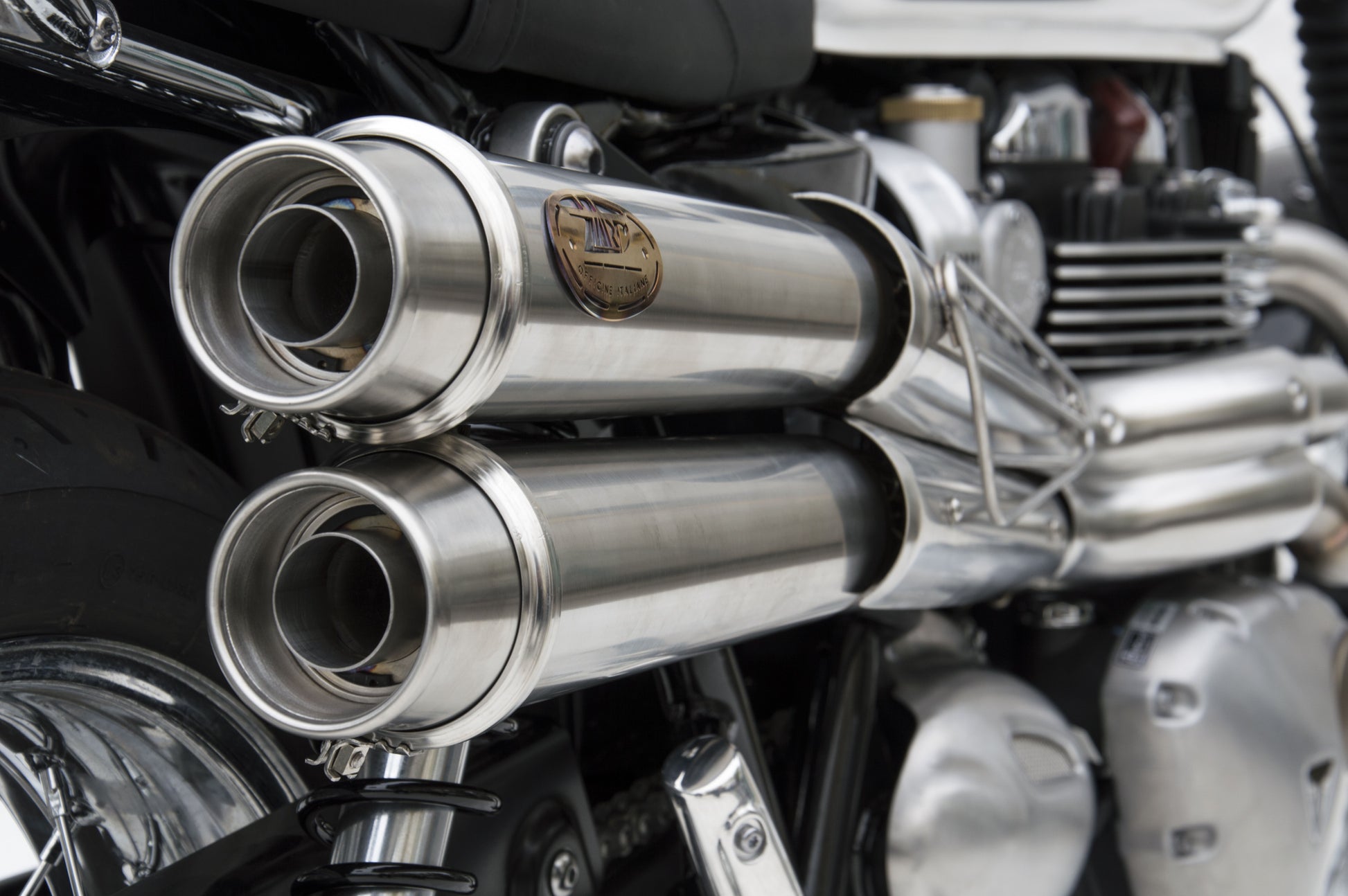 ZARD Exhaust High Full Kit Triumph Bonneville T120 2021-2023 - Adventure Parts