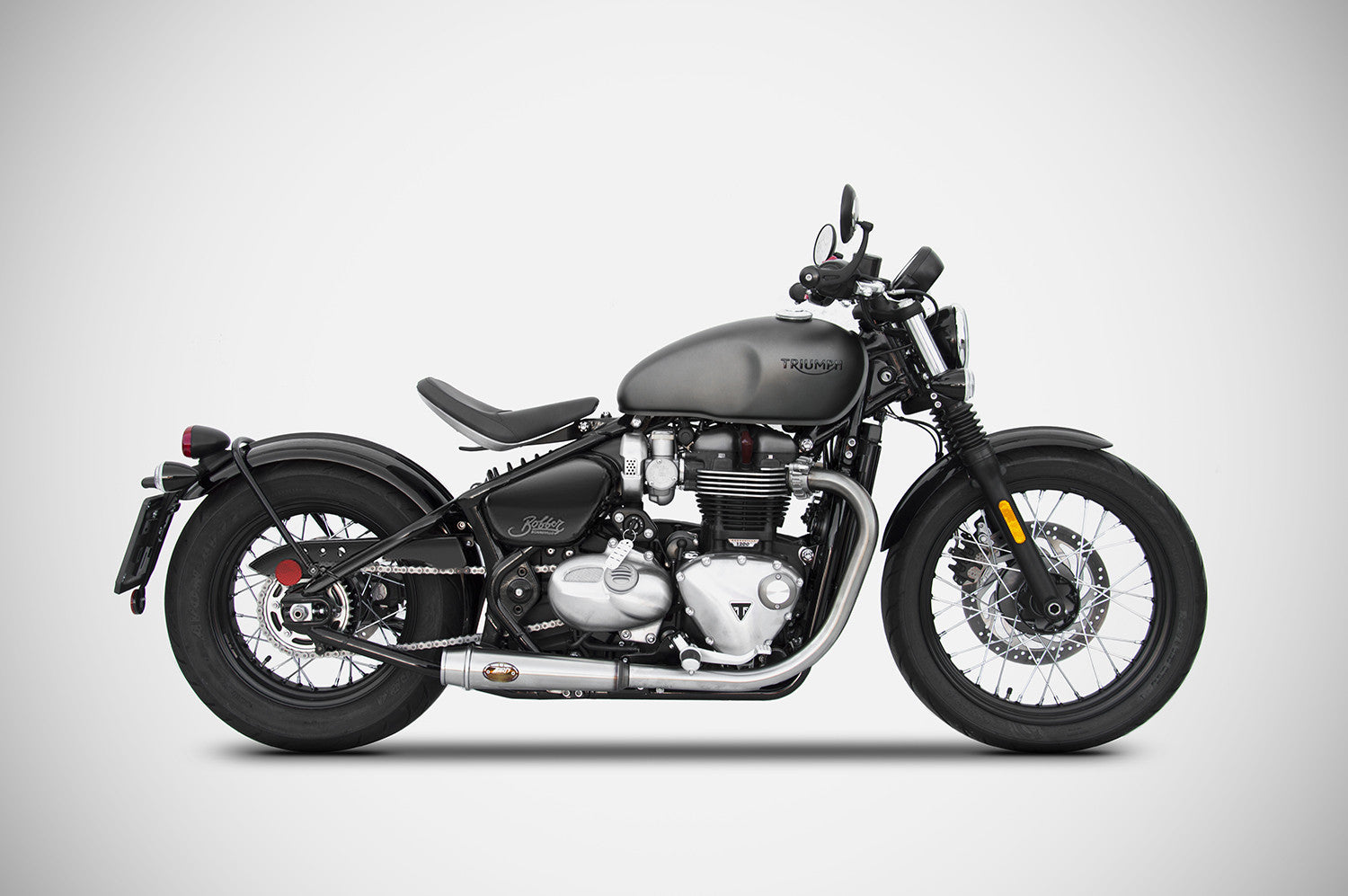 ZARD Slip-Ons Exhaust Triumph Bobber 1200 2017-2020 - Adventure Parts