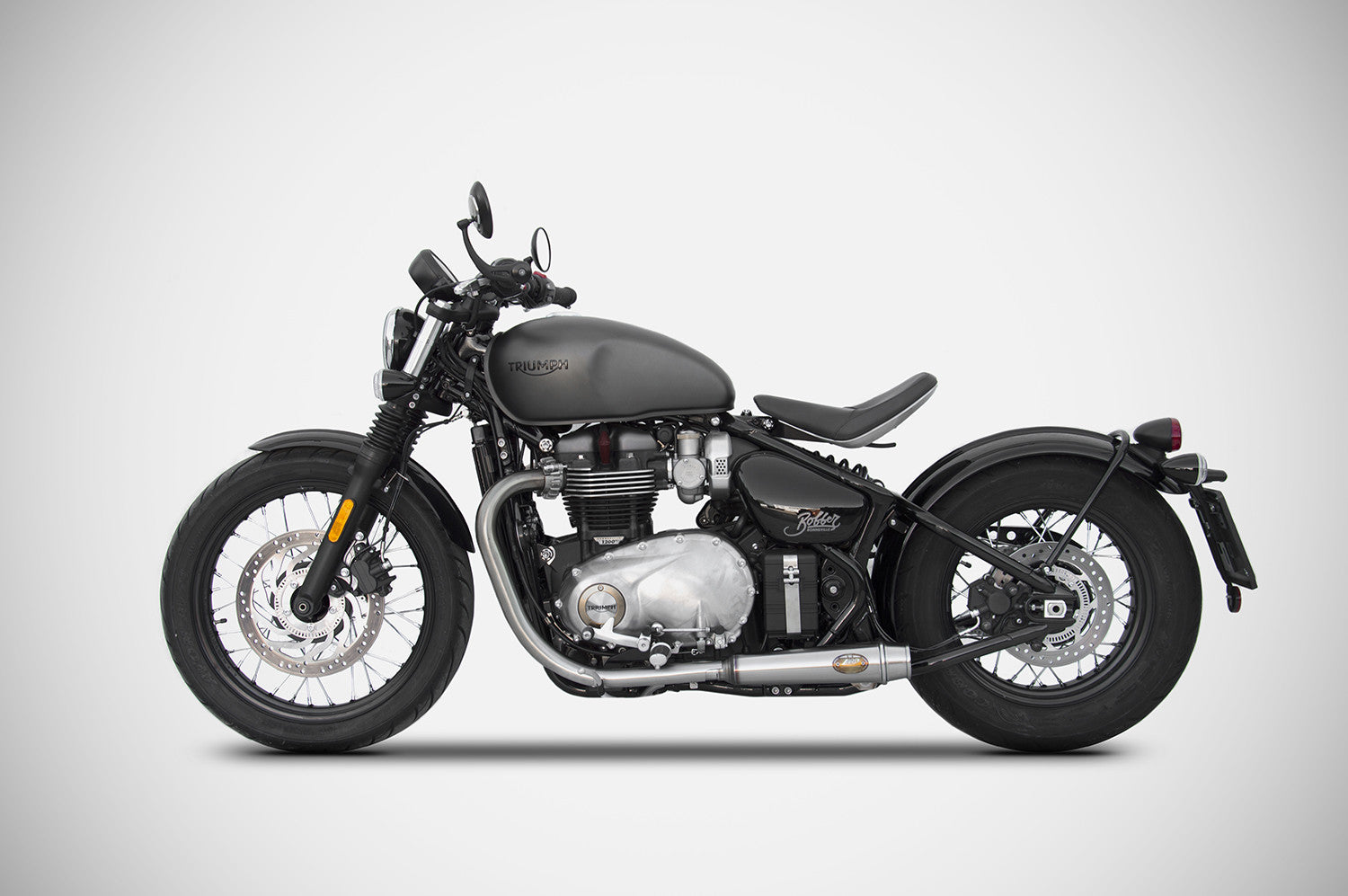 ZARD Slip-Ons Exhaust Triumph Bobber 1200 2017-2020 - Adventure Parts