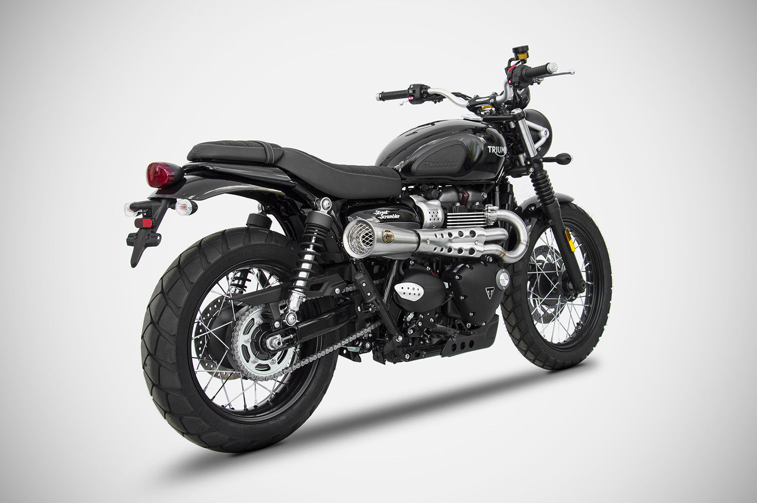 ZARD Exhaust "Tiger 70" Full Kit Triumph Street Scrambler 900 2017-2020 - Adventure Parts