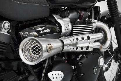 ZARD Exhaust "Tiger 70" Full Kit Triumph Street Scrambler 900 2017-2020 - Adventure Parts