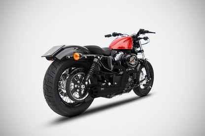 ZARD "Conical" Full Kit Exhuast Harley Davidson Sportster 883 1200 2014-2016 - Adventure Parts