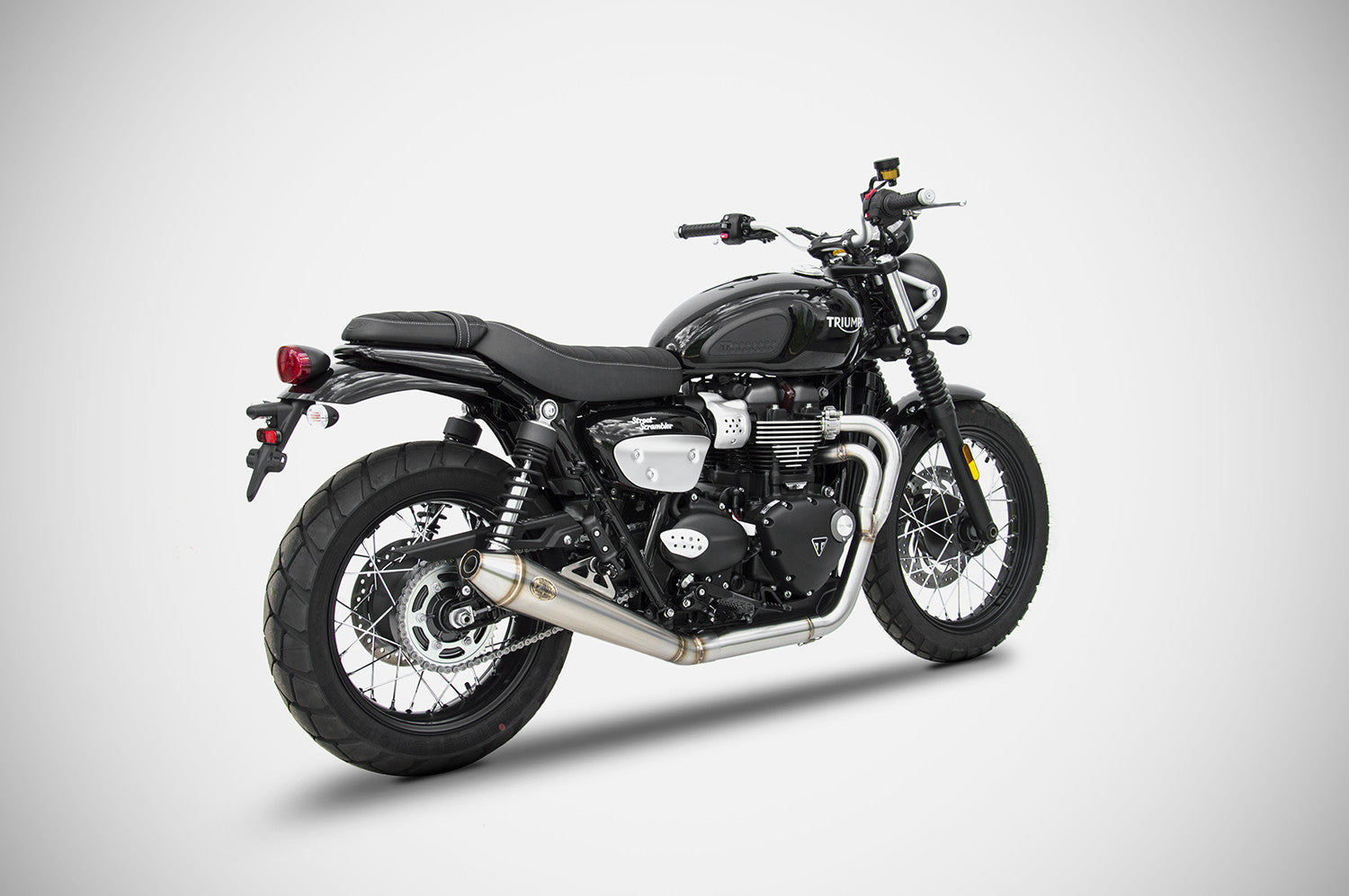 ZARD "Cross" Low Full Kit Exhaust Triumph Street Scrambler 900 2017-2020 - Adventure Parts