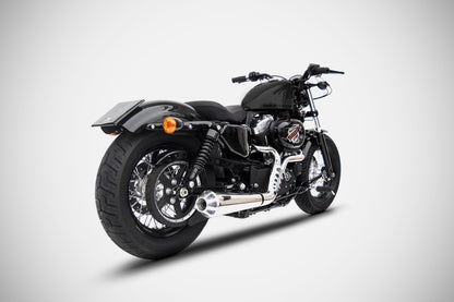 ZARD "Conical" Full Kit Exhuast Harley Davidson Sportster 883 1200 2014-2016 - Adventure Parts