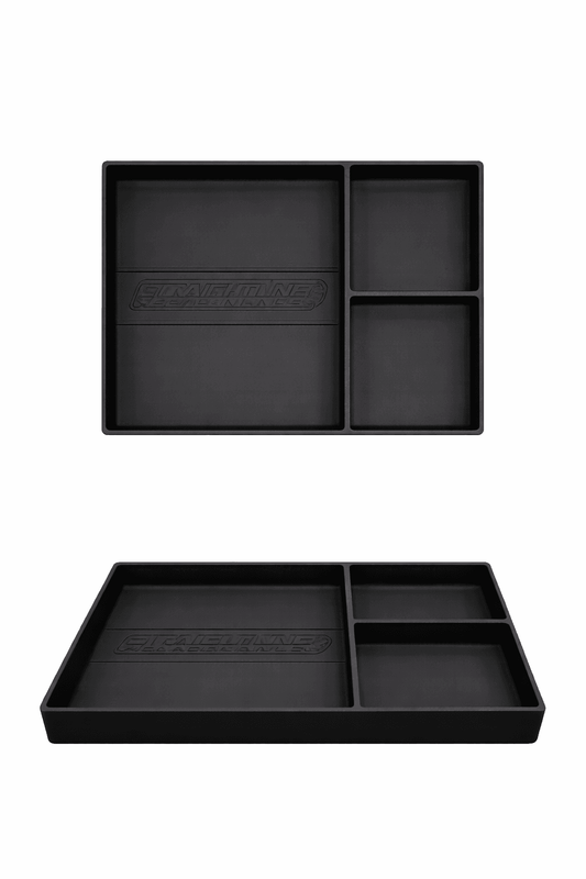 Straightline Performance Performance Heavy-Duty Silicone Tool Tray – Weather-Resistant 3-Pocket Organizer