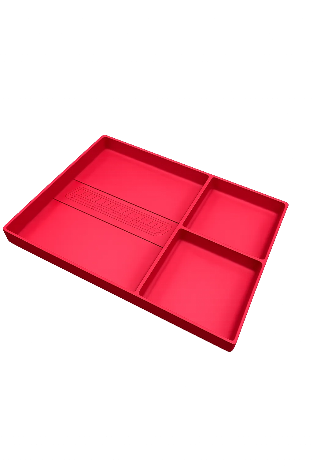 Straightline Performance Performance Heavy-Duty Silicone Tool Tray – Weather-Resistant 3-Pocket Organizer