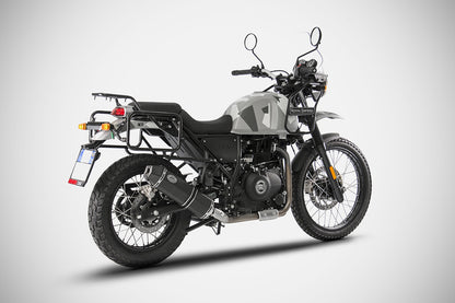 ZARD Exhaust Slip-On "Penta Low" Royal Enfield Scram 411 2022-2023 - Adventure Parts