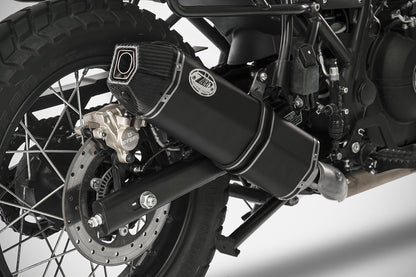 ZARD Exhaust Slip-On "Penta Low" Royal Enfield Scram 411 2022-2023 - Adventure Parts