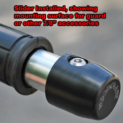Woodcraft OEM Handlebars ONLY Bar End Slider w/ Guard Mount Set Kawasaki Z125 PRO 2017-2026