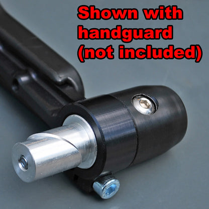 Woodcraft OEM Handlebars ONLY Bar End Slider w/ Guard Mount Set Kawasaki Z125 PRO 2017-2026
