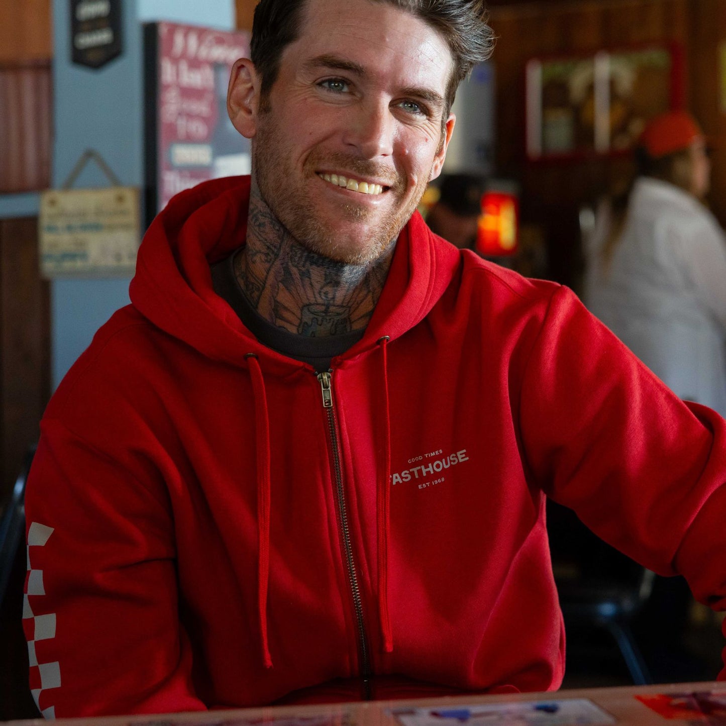 Fasthouse Anchor Hooded Zip-Up - Adventure Parts