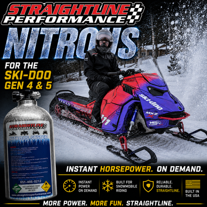 Straightline Performance Complete Nitrous kit Ski-Doo 850 E-TEC 2017-2024