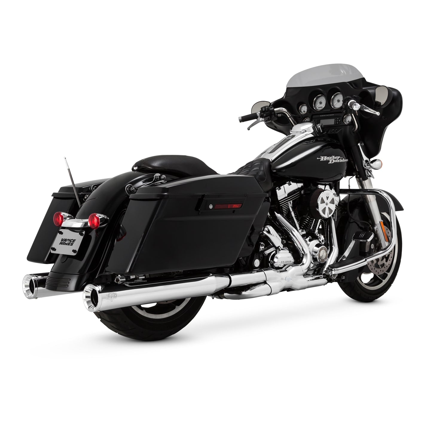Vance & Hines Slip-On Power Duals Black 2024-2025