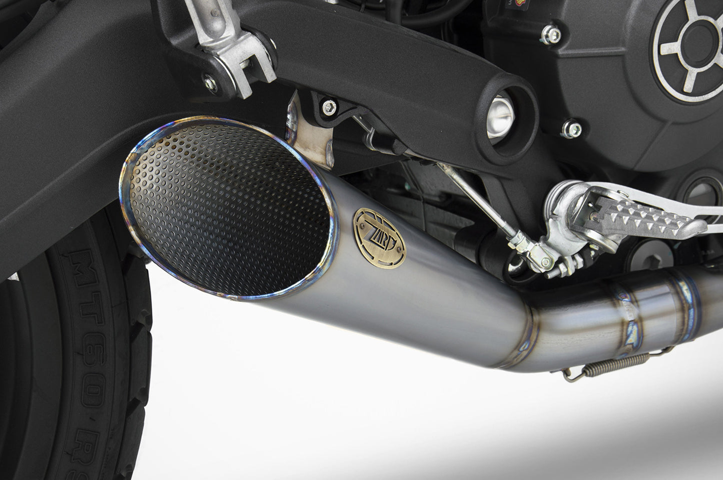 ZARD Exhaust "Conical" Full Kit Ducati Scrambler 800 2017-2020 - Adventure Parts